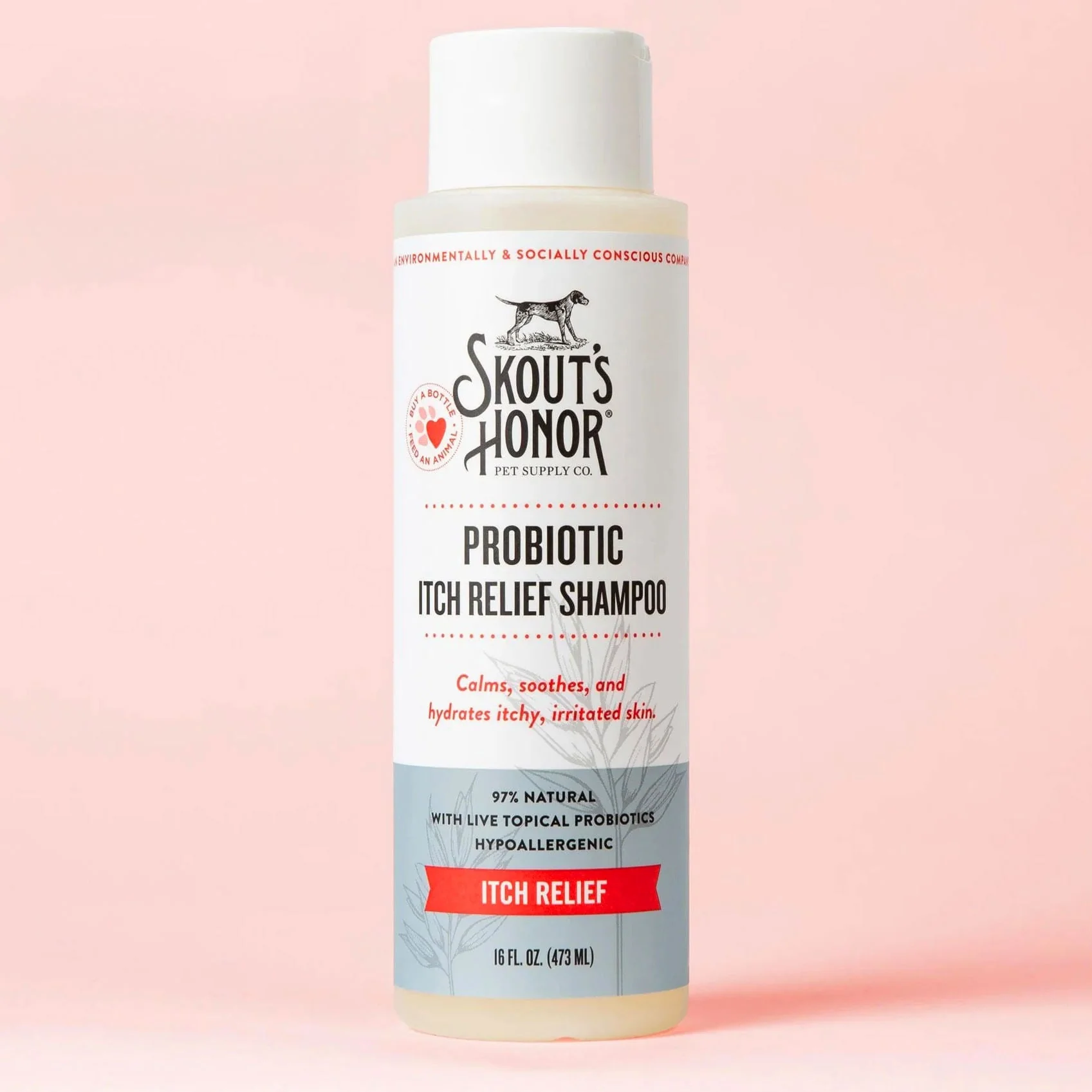 Probiotic Itch Relief Shampoo, 16 oz - Pet's Shop