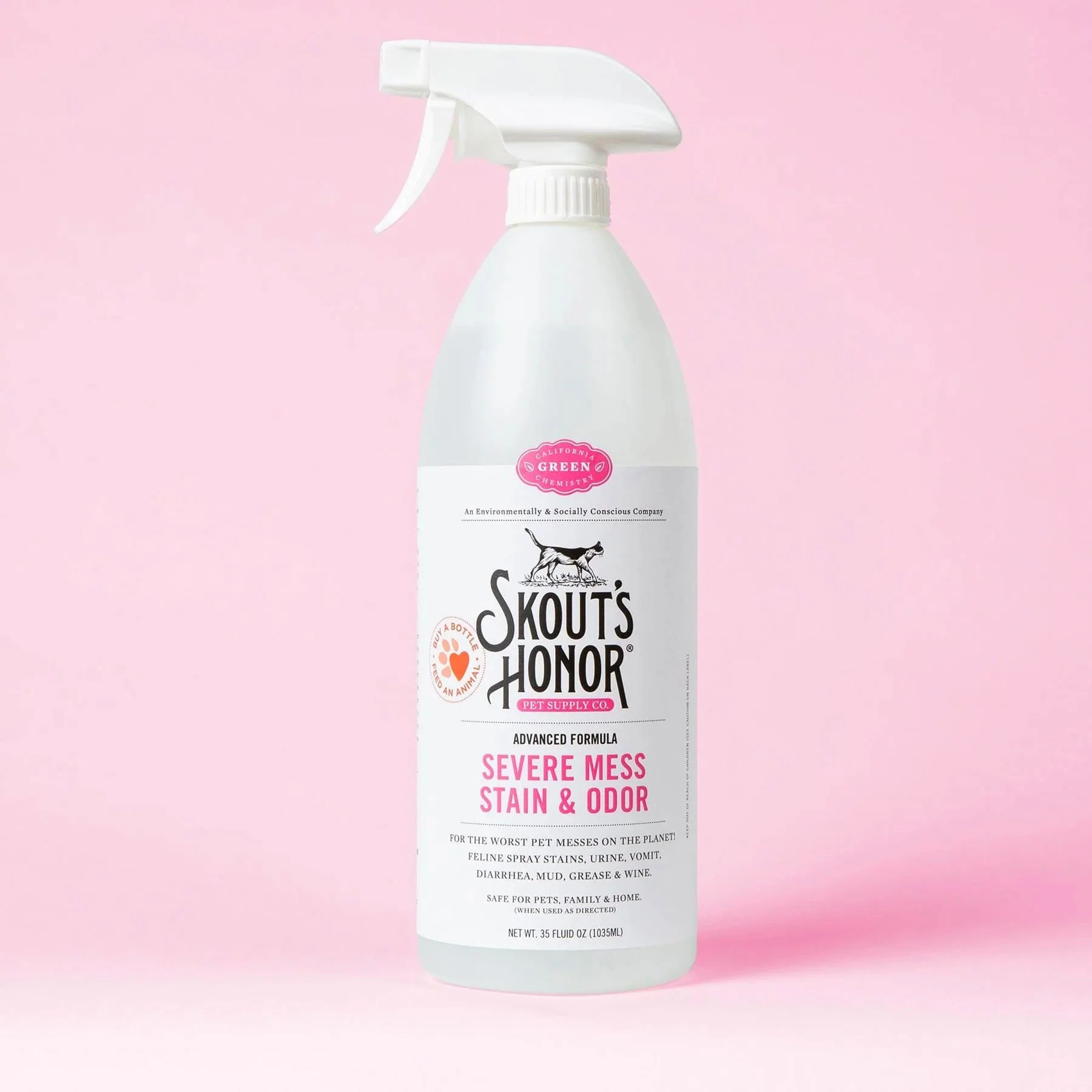 Stain & Odor Severe Mess Advanced Formula Cat, 35 oz - Pet's Shop