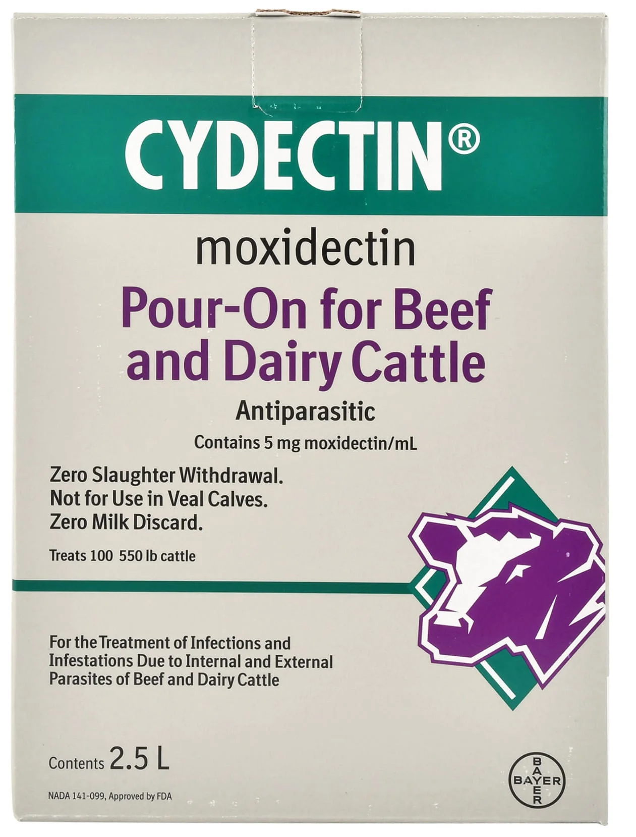 Cydectin Pour On Cattle Wormer - Pet's Shop