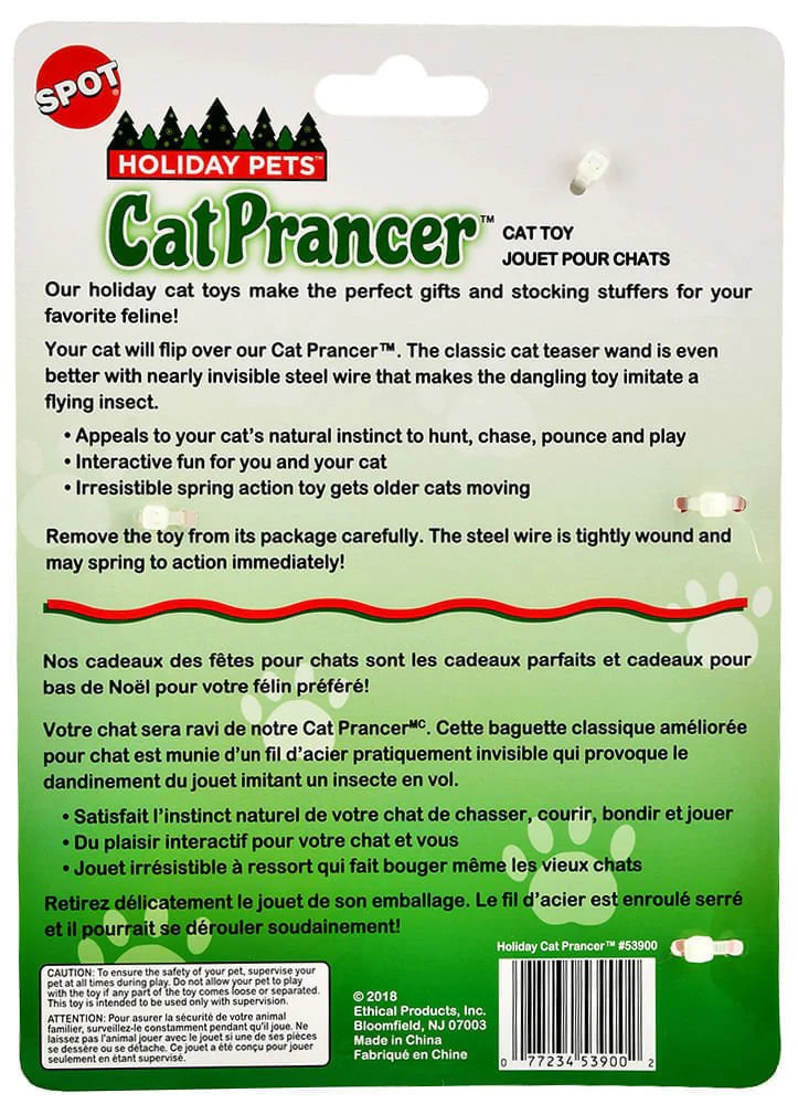 Holiday Cat Prancer - Pet's Shop