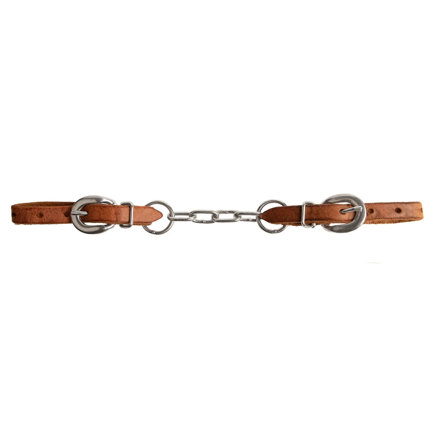 Poplar Head Premium Single Chain Harness Leather Curb Chain - Pet's Shop