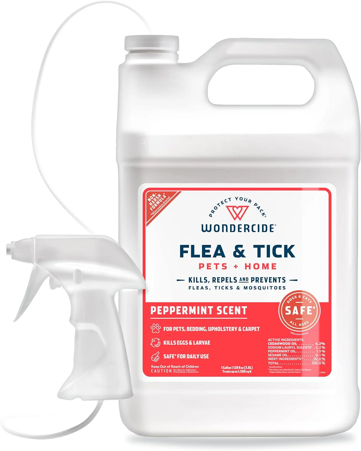 Wondercide Flea, Tick & Mosquito Control Spray for Pets + Home - Pet's Shop