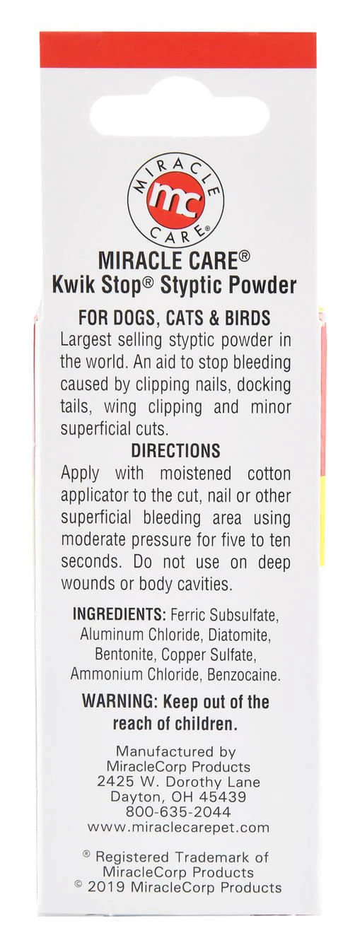 Kwik Stop Styptic Powder - Pet's Shop