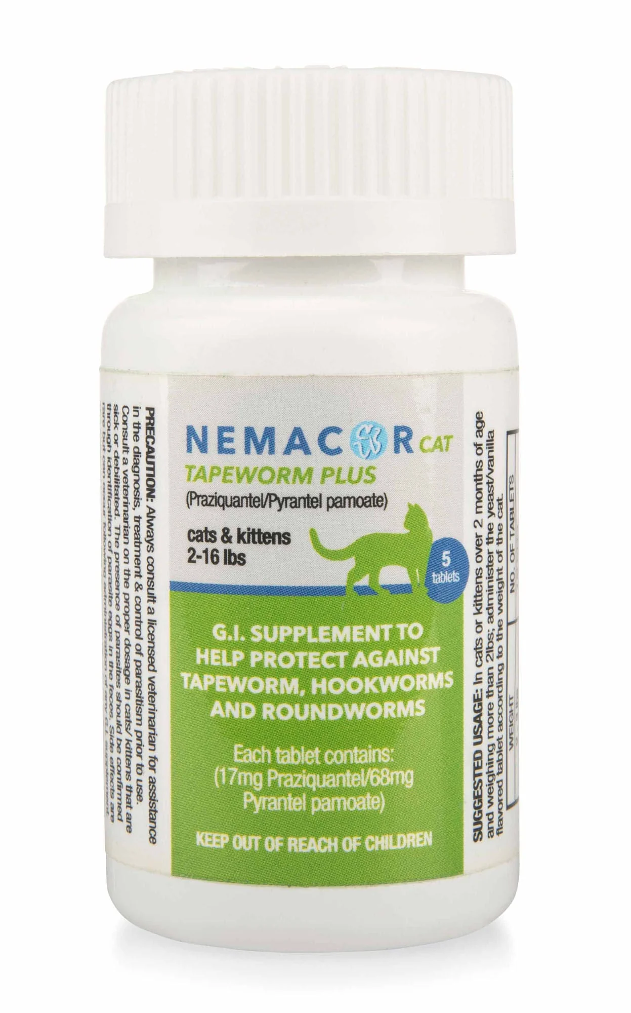 Nemacor Cat Tapeworm Plus - Pet's Shop
