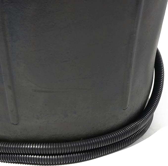 Heated Flat-Back Rubber Bucket for Livestock - Pet's Shop