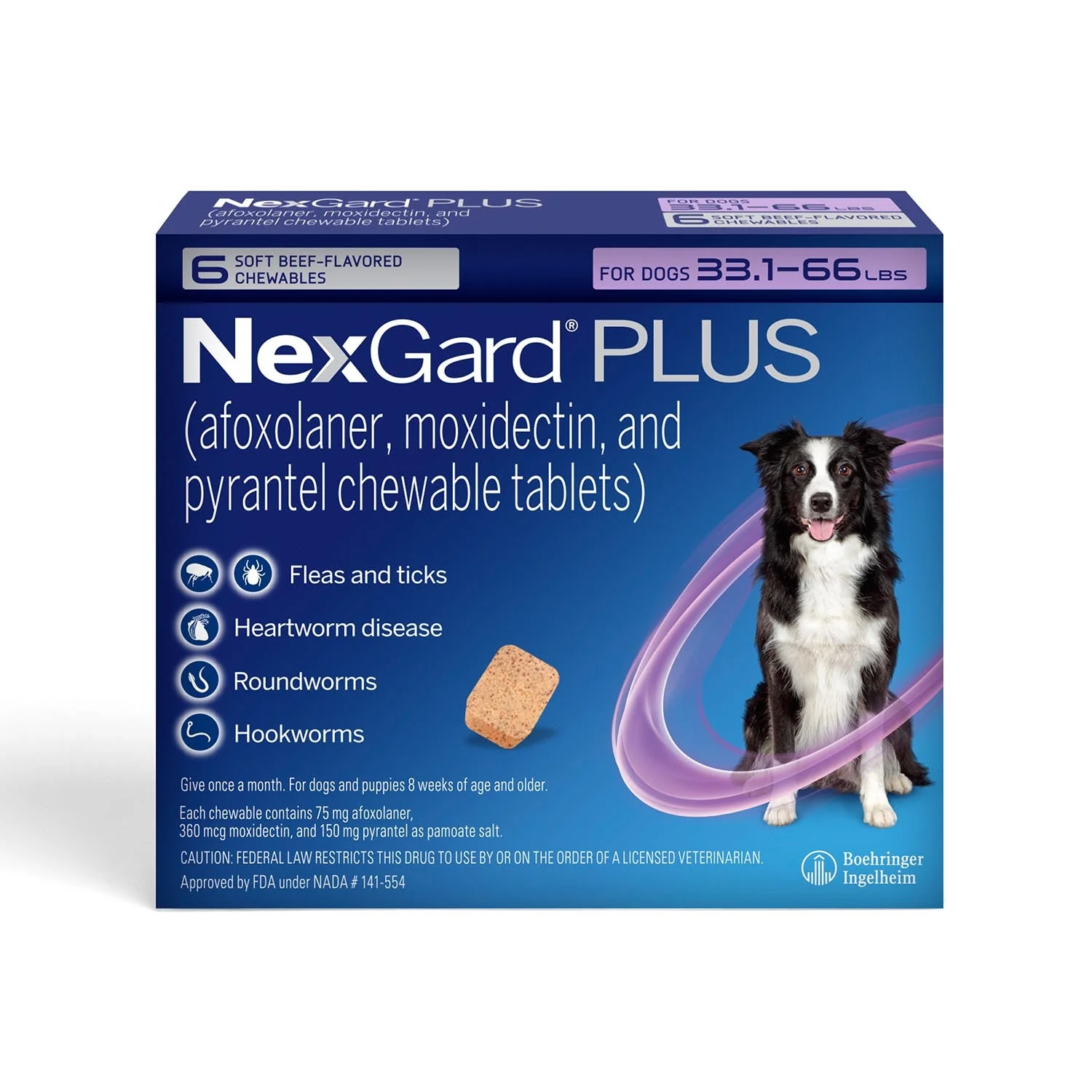 Rx NexGard Plus Chewable Flea & Tick Tablets for Dogs - Pet's Shop