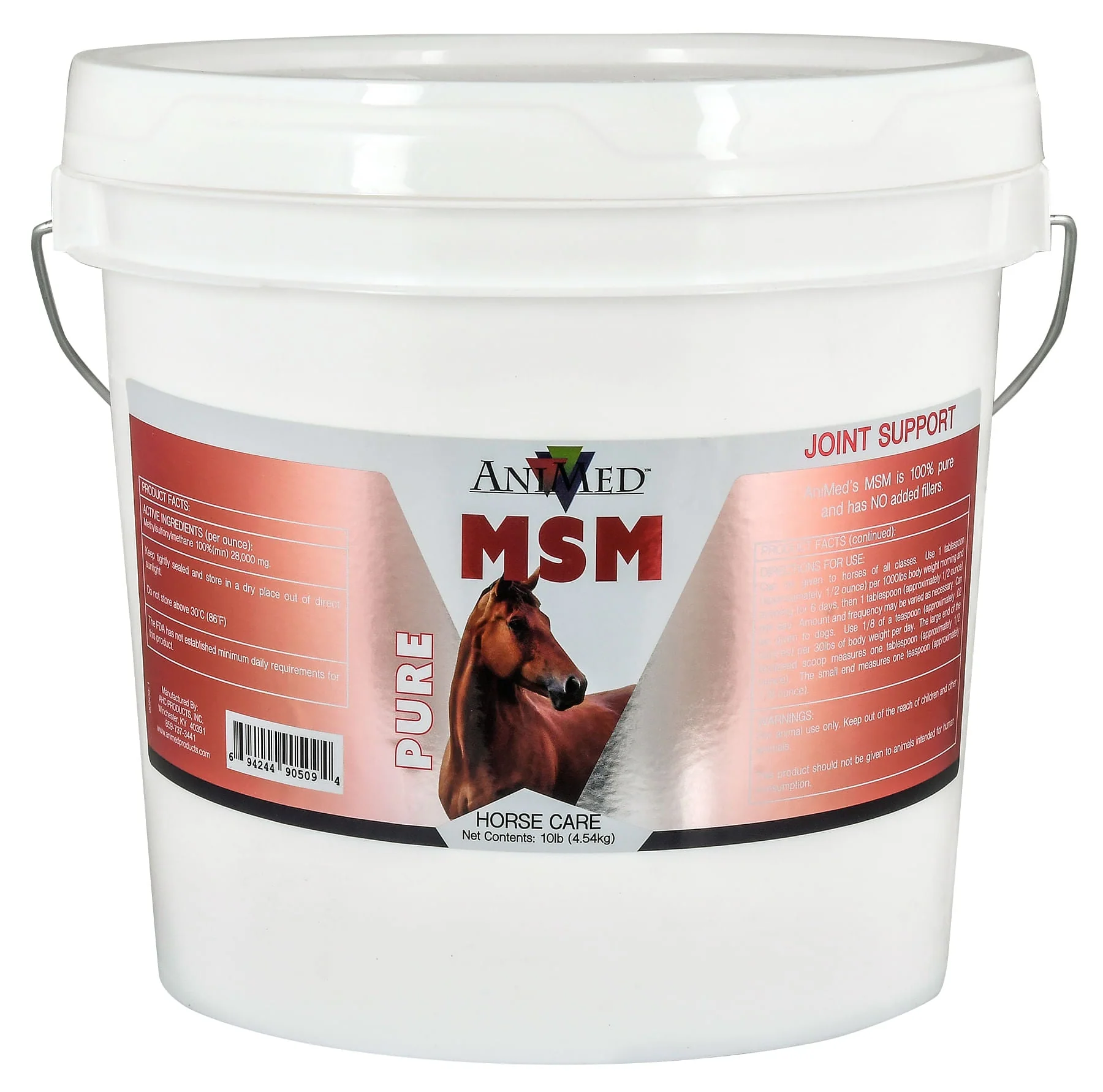 AniMed Pure MSM Joint Supplement for Horses - Pet's Shop