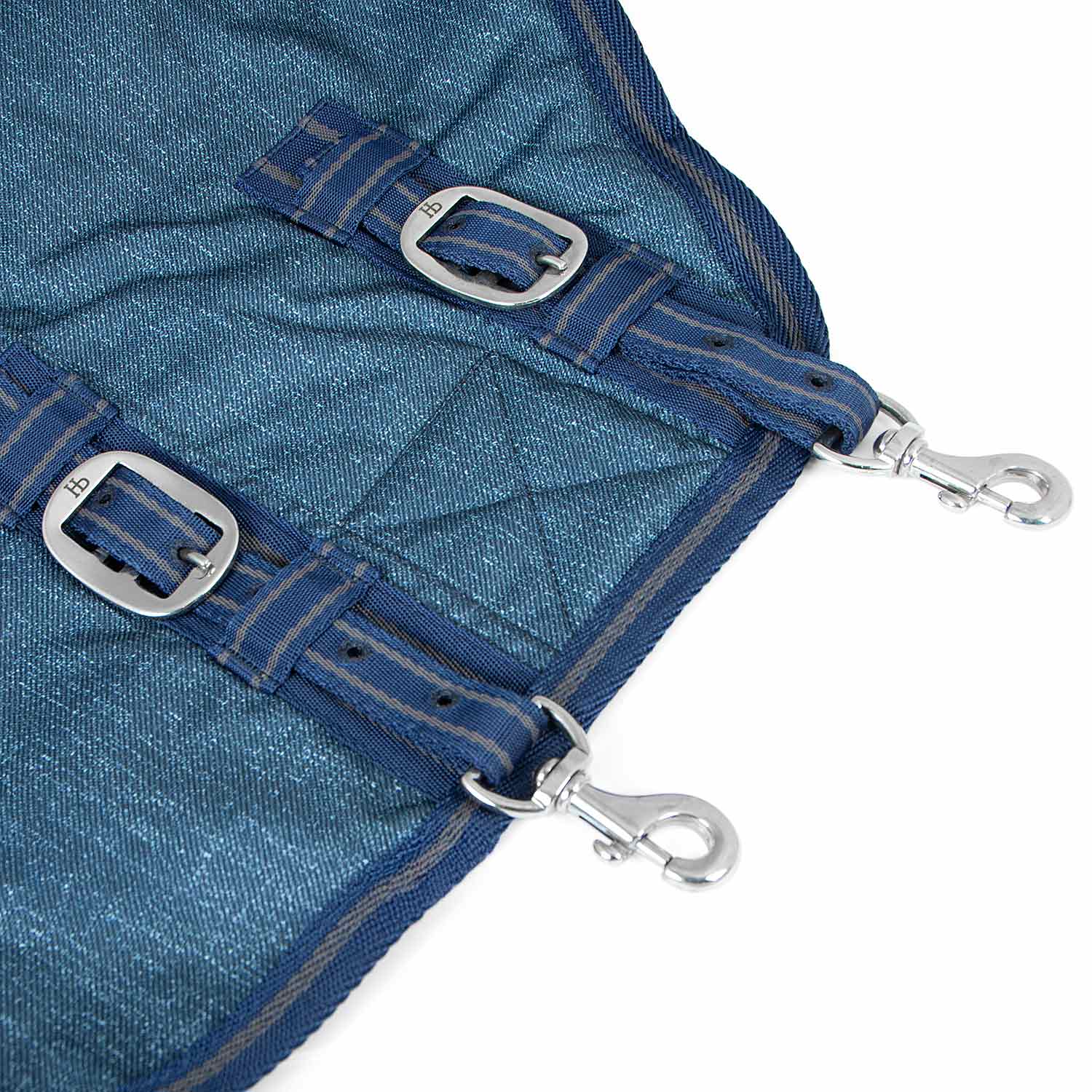Poplar Head Origin 600 Denier Turnout Blanket, 240 Gram, Blue Jean Baby - Pet's Shop