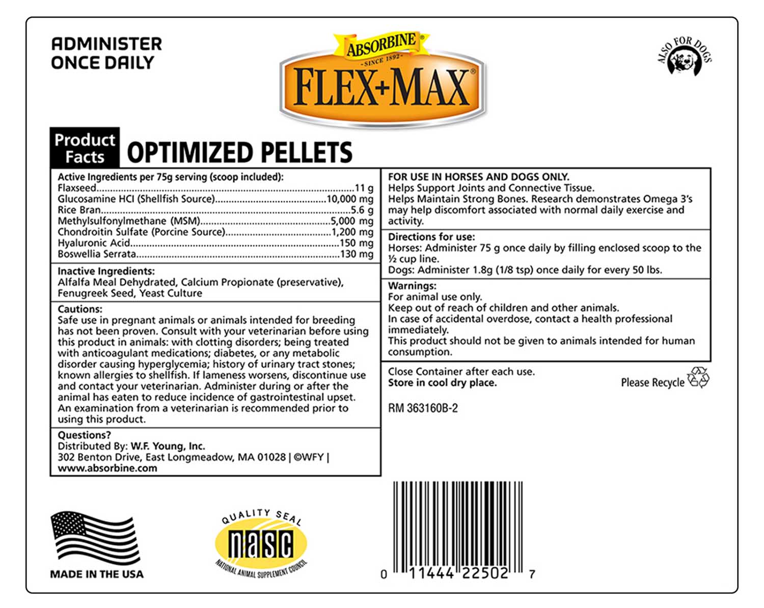 FLEX+MAX Pellets - Pet's Shop