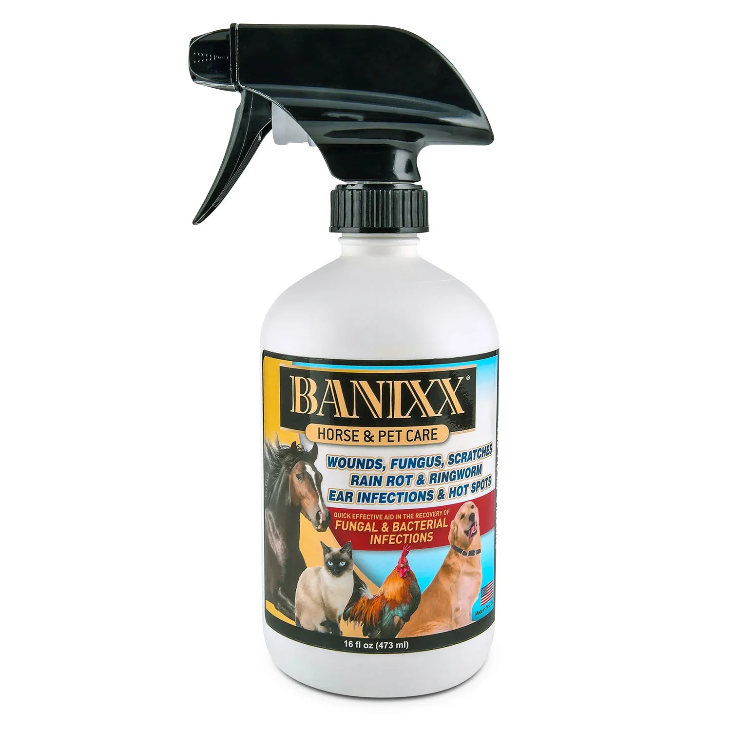 Banixx Horse & Pet Care Antibacterial & Antifungal Spray - Pet's Shop