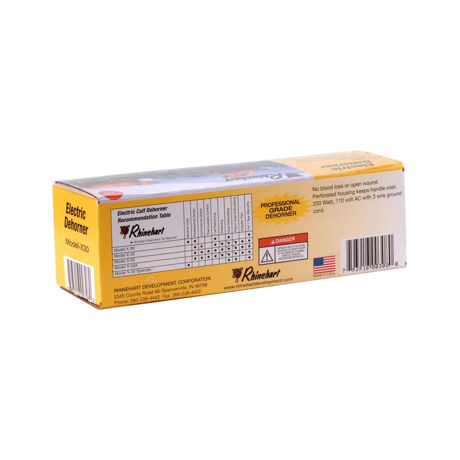 Rhinehart X-30 Electric Dehorners - Pet's Shop