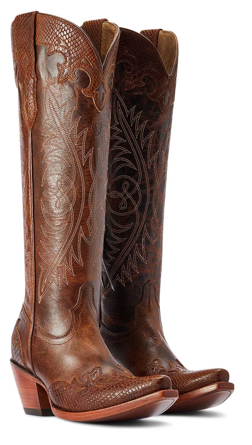 Ariat Women's Geneva StretchFit Western Boot, Rye - Pet's Shop