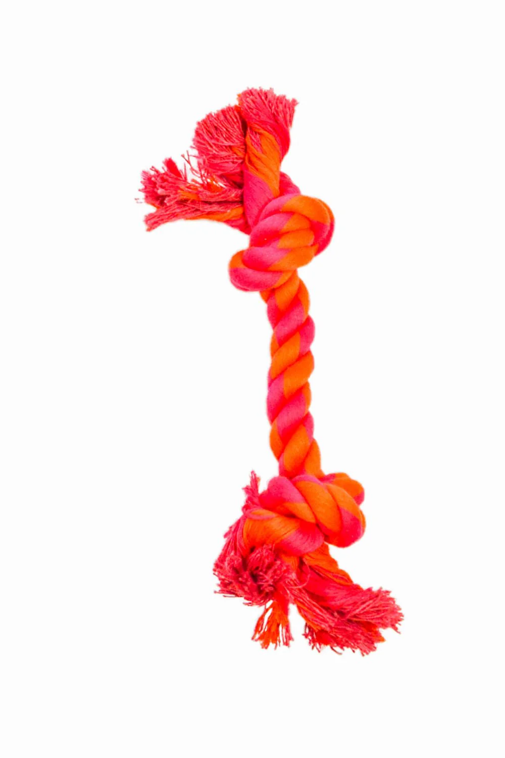 2 Knot Rope Dog Bone Tug Toy - Pet's Shop