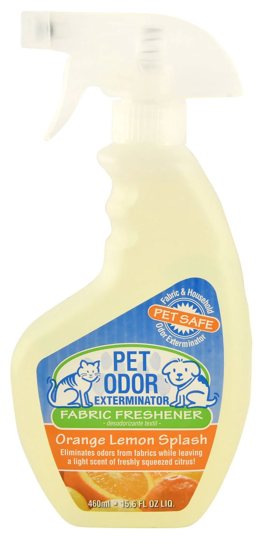 Fabric Freshener Spray, Orange Lemon Splash, 15.6 oz - Pet's Shop