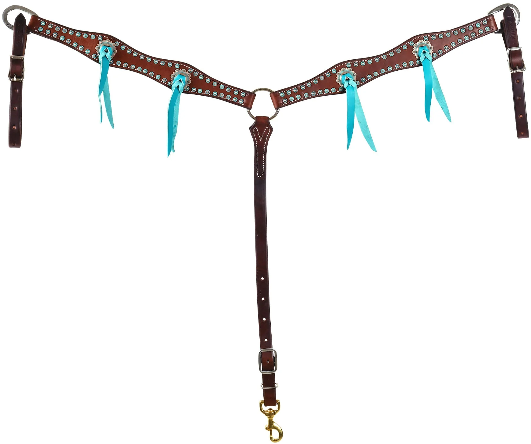 Martin Antique Turquoise Breast Collar - Pet's Shop