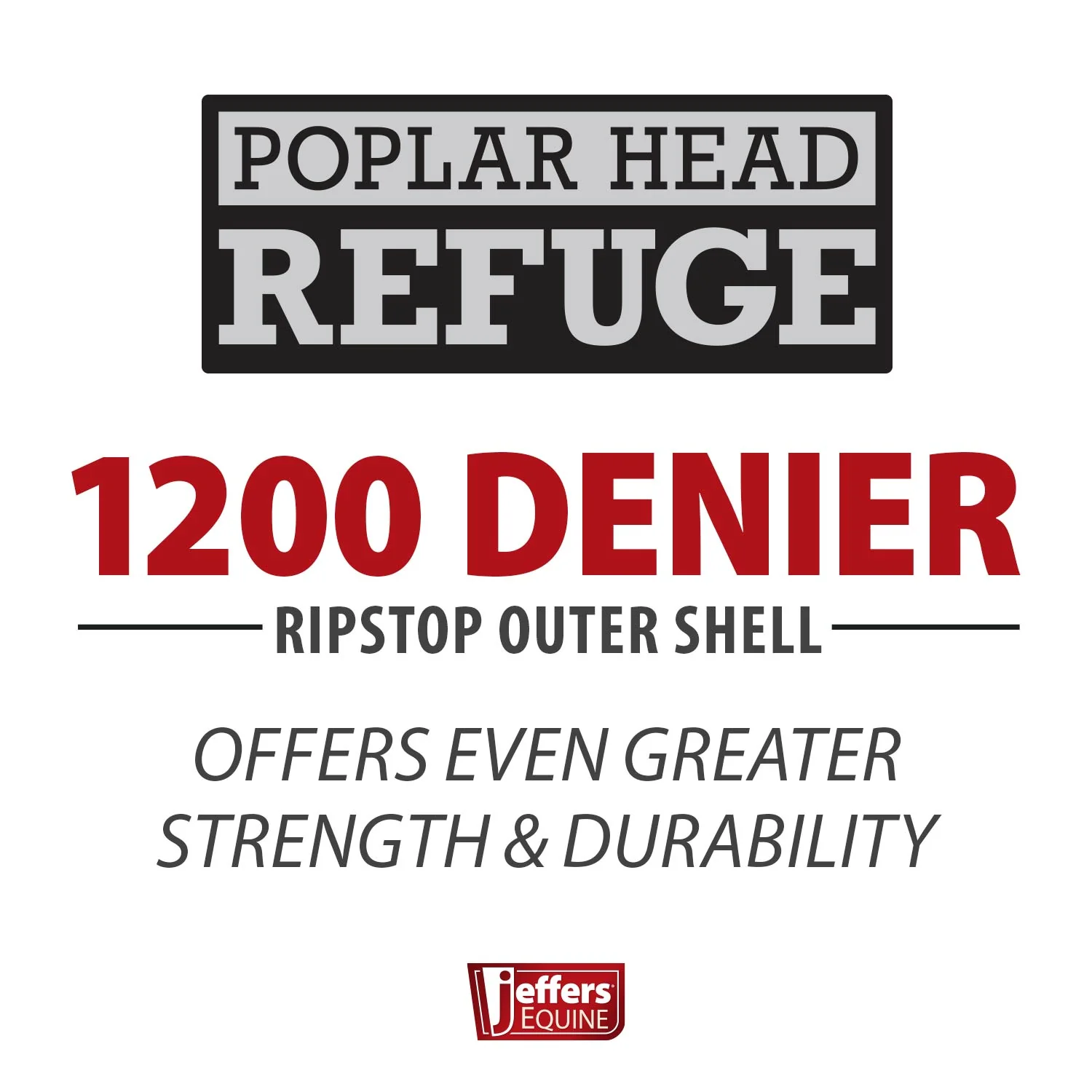 Poplar Head Refuge 1200 Denier Turnout Blanket with High Neck, 240 Gram, Hamilton Blue - Pet's Shop