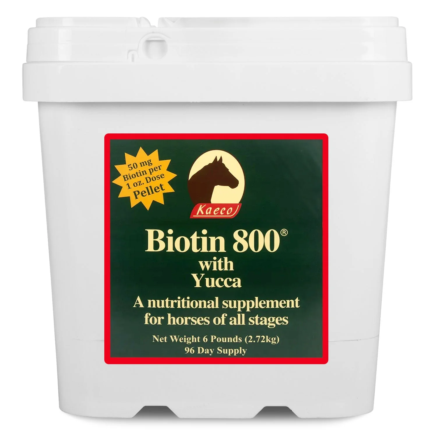 Biotin 800 Pellets Equine Supplement - Pet's Shop