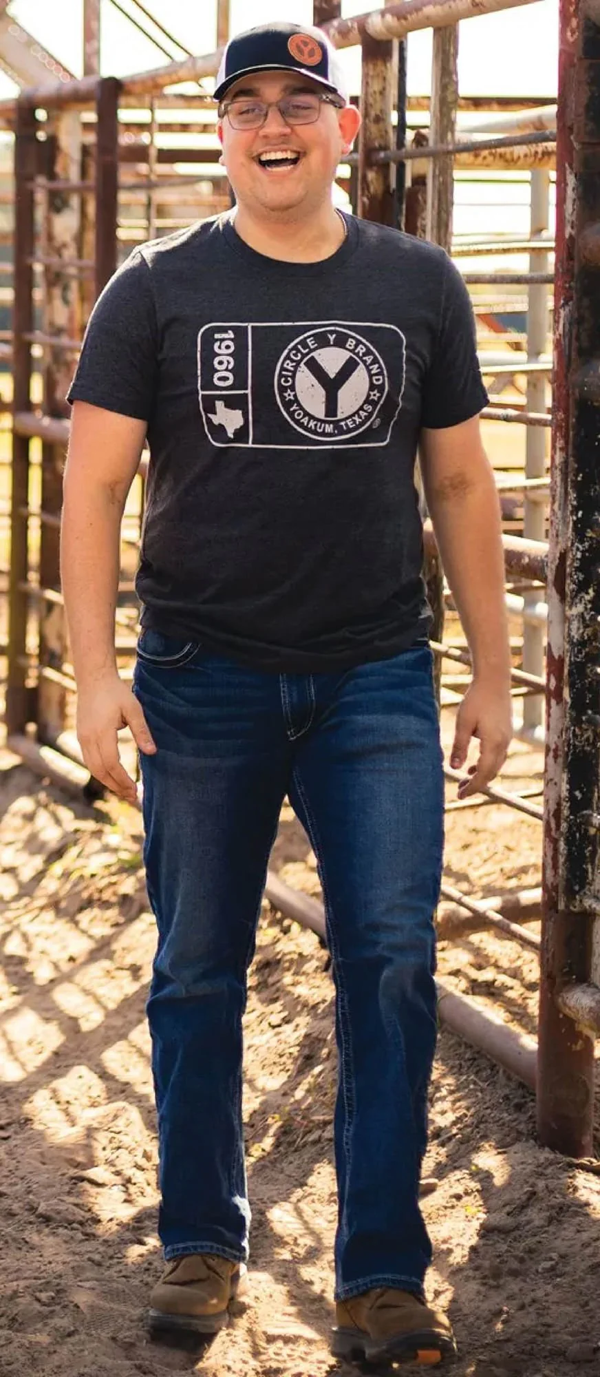 Circle Y Men's Patch Logo Tee - Pet's Shop