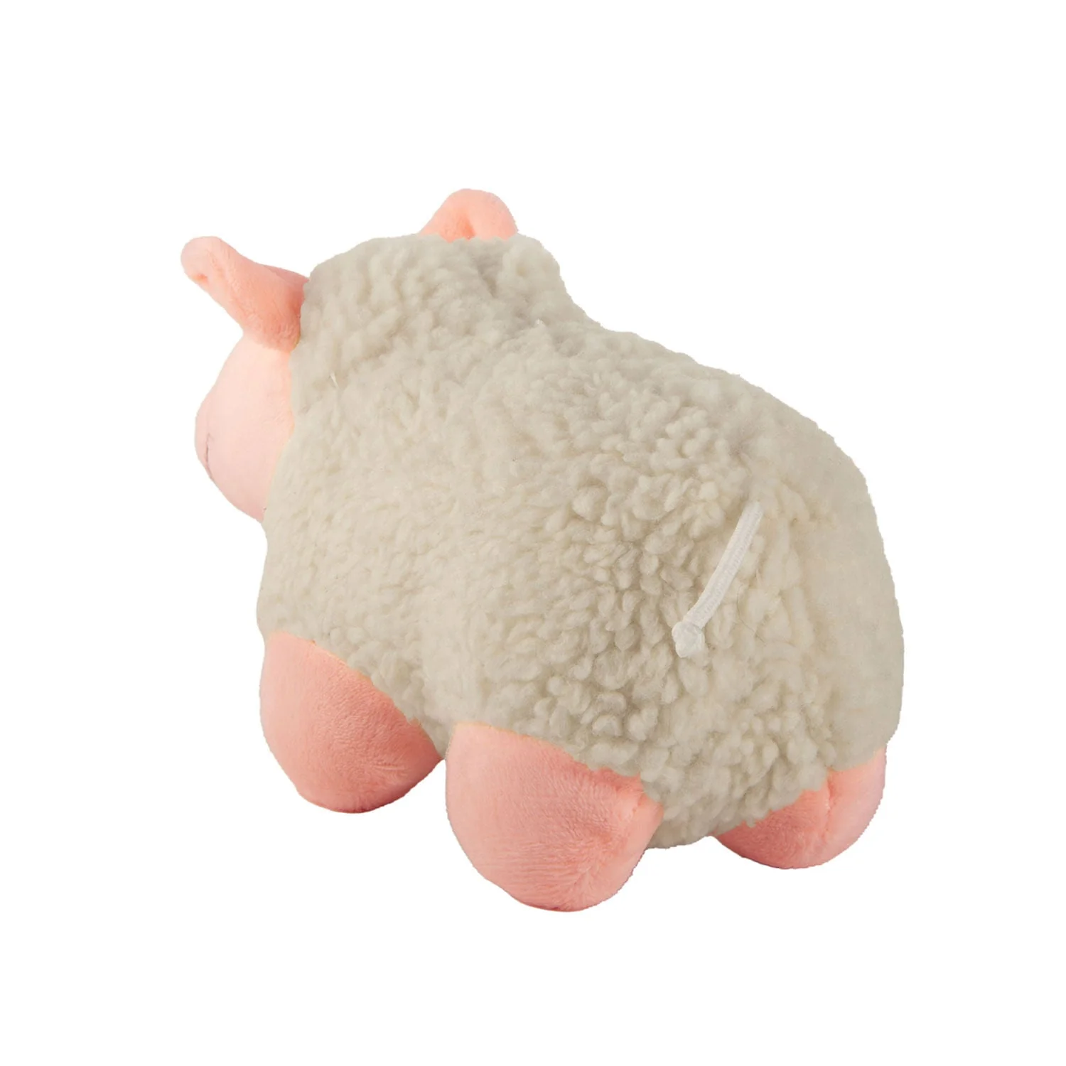 Fleecy Lamb Squeaker Dog Toy, Each - Pet's Shop