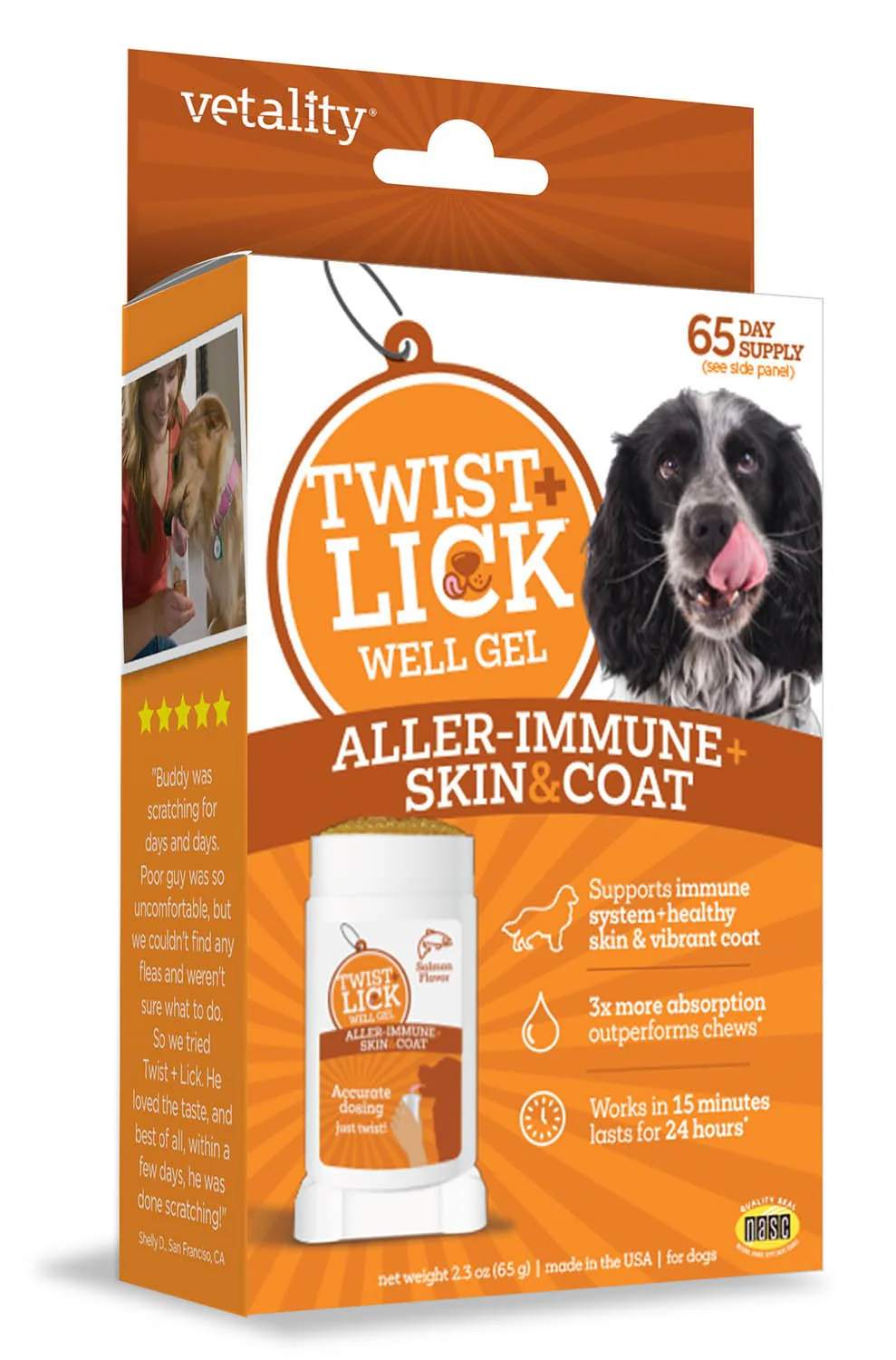 Twist & Lick Aller-Immune and Skin & Coat Supplement - Pet's Shop