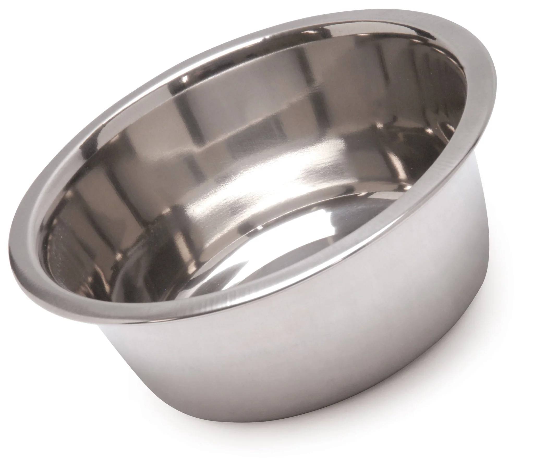 Standard-Weight Stainless Steel Food & Water Pet Bowls - Pet's Shop