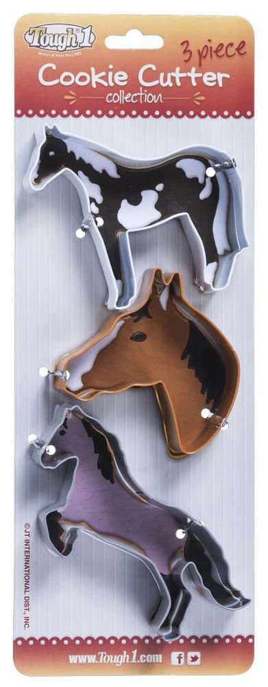 Tought1 3-Piece Metal Cookie Cutters Set - Pet's Shop