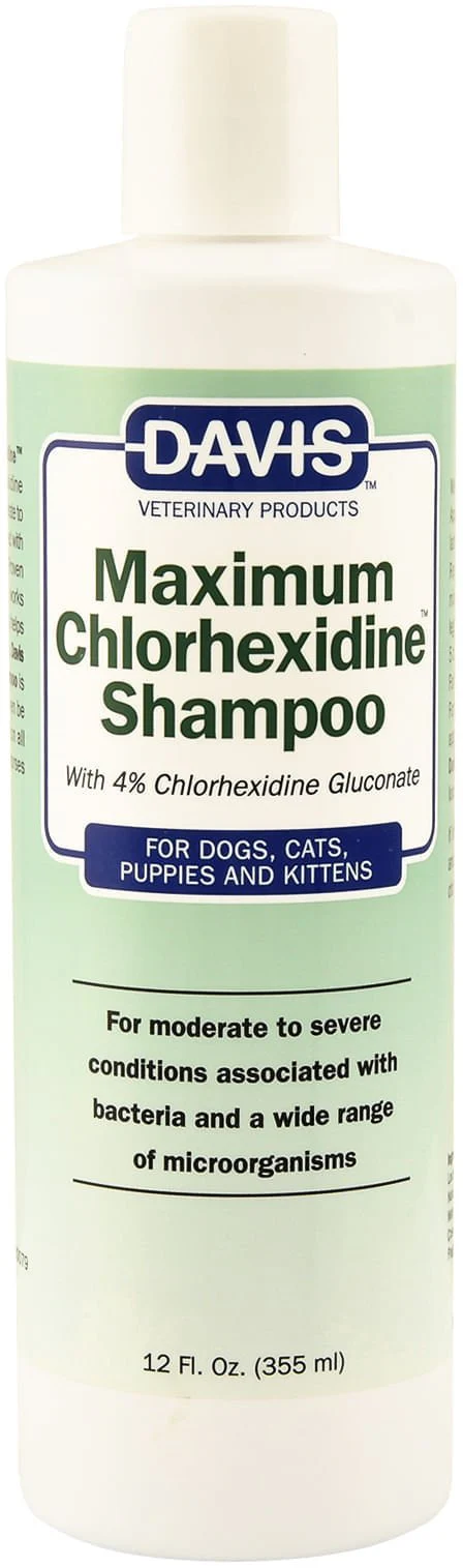 Davis Maximum Chlorhexidine (4%) Shampoo - Pet's Shop