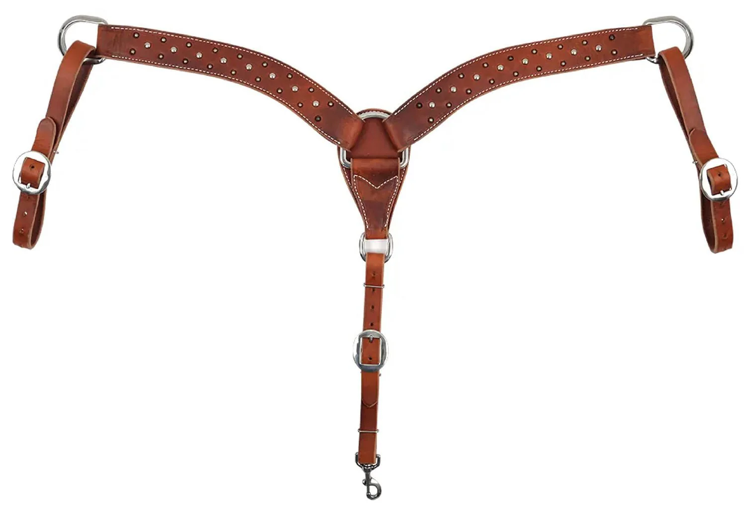 Reinsman Rosewood & Spots Breast Collar, Full - Pet's Shop