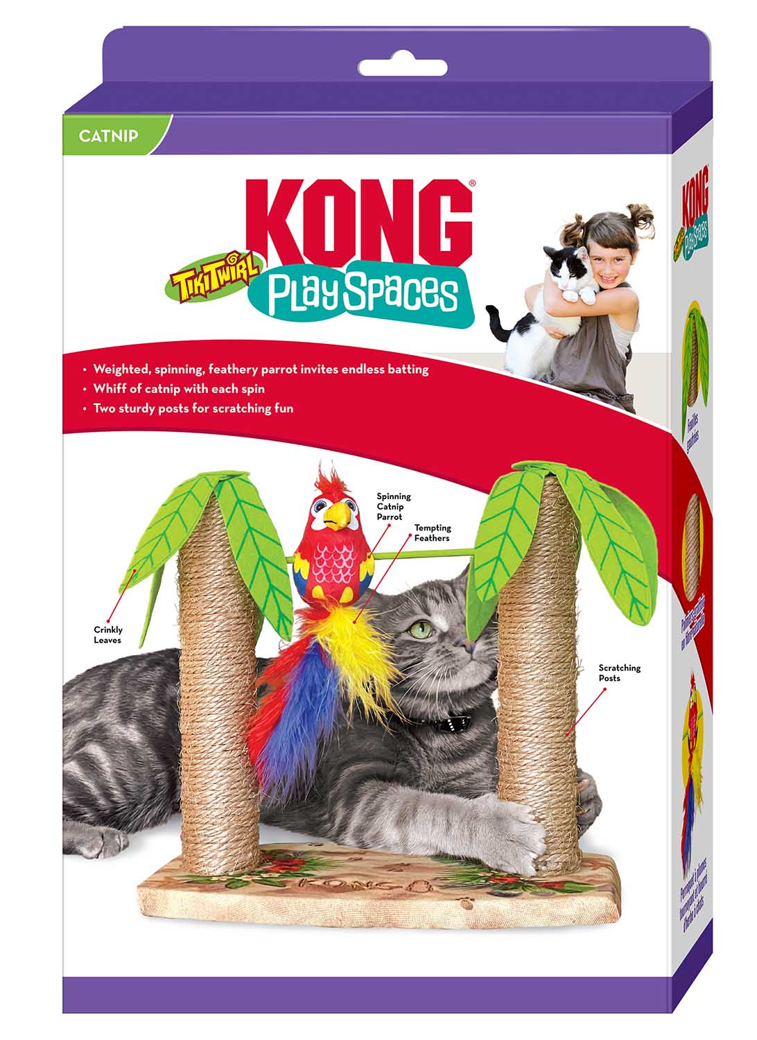Play Spaces Cat Tiki Twirl - Pet's Shop