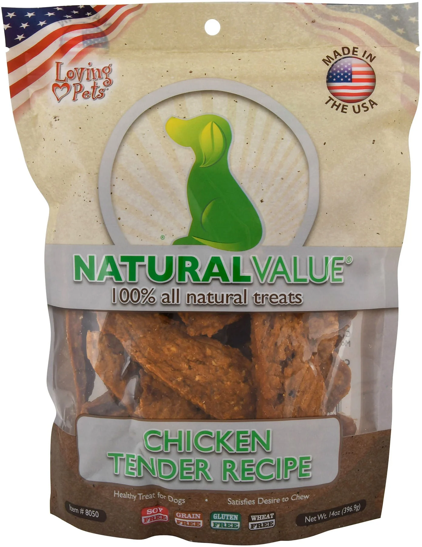 Natural Value Chicken Tenders, 14 oz - Pet's Shop
