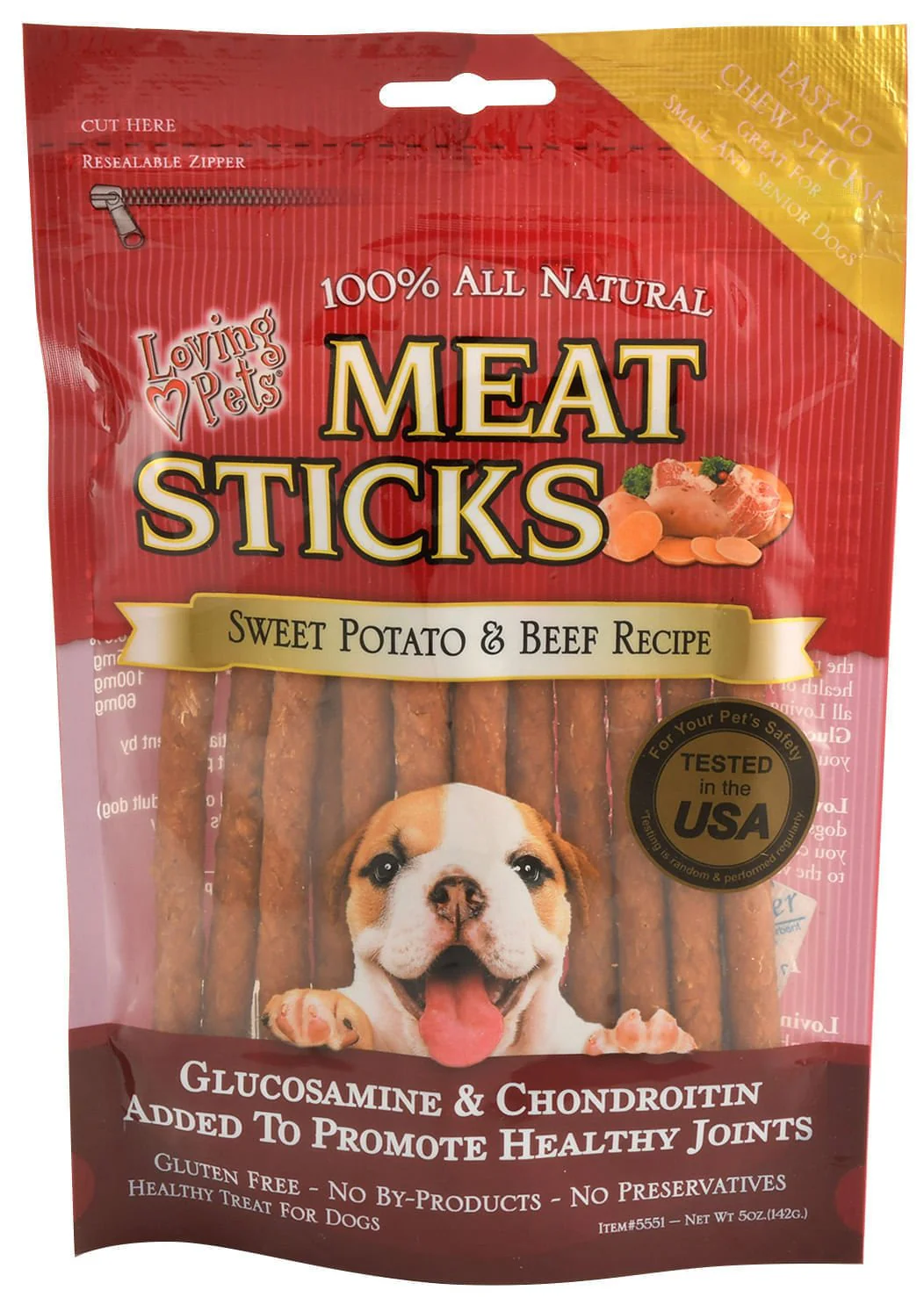 Loving Pets 100% All Natural Meat Sticks - Pet's Shop