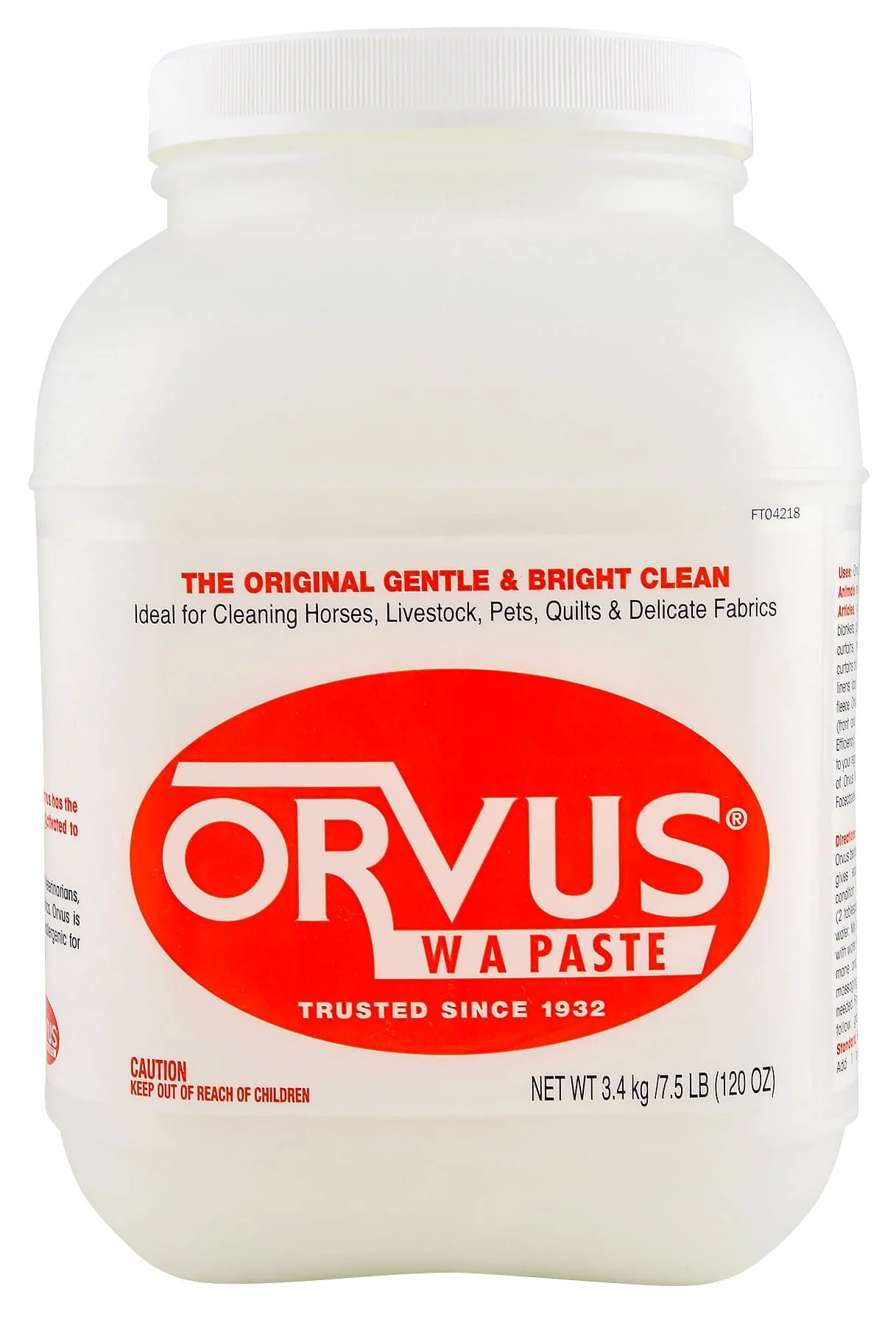 Orvus W.A. Paste - Pet's Shop
