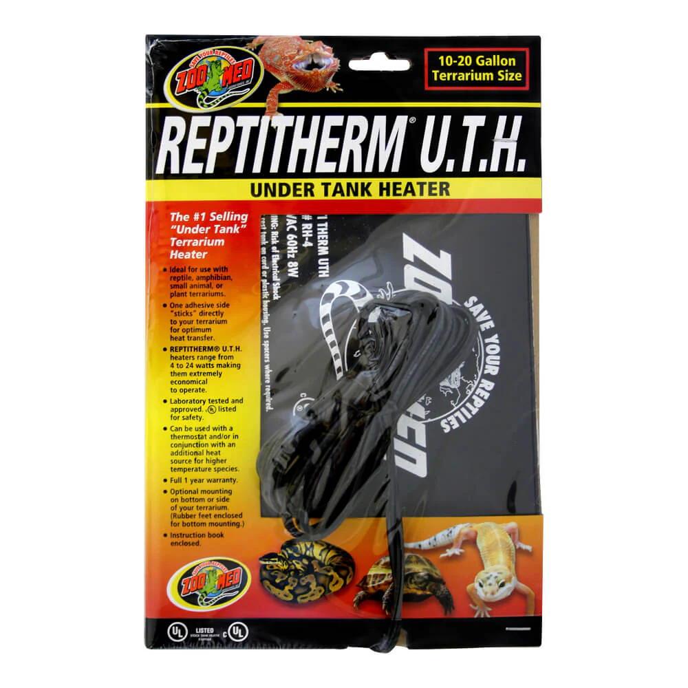 Reptitherm Under Tank Heater, 10-20 Gallon, 6