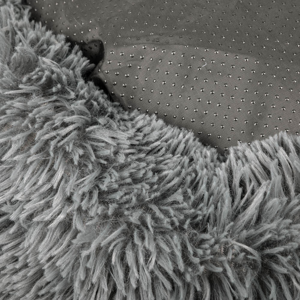 Donut Pet Bed, Gray - Pet's Shop