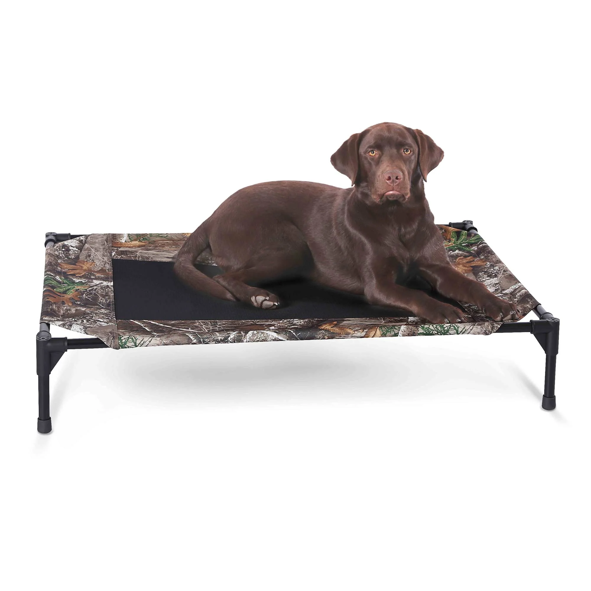 K&H Pet Products Original Pet Cot Elevated Dog Bed, Realtree Edge - Pet's Shop