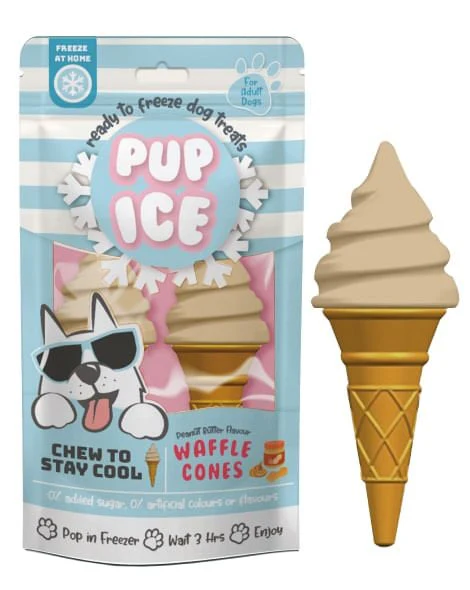 Pup Ice Waffle Cone, 2pk - Pet's Shop