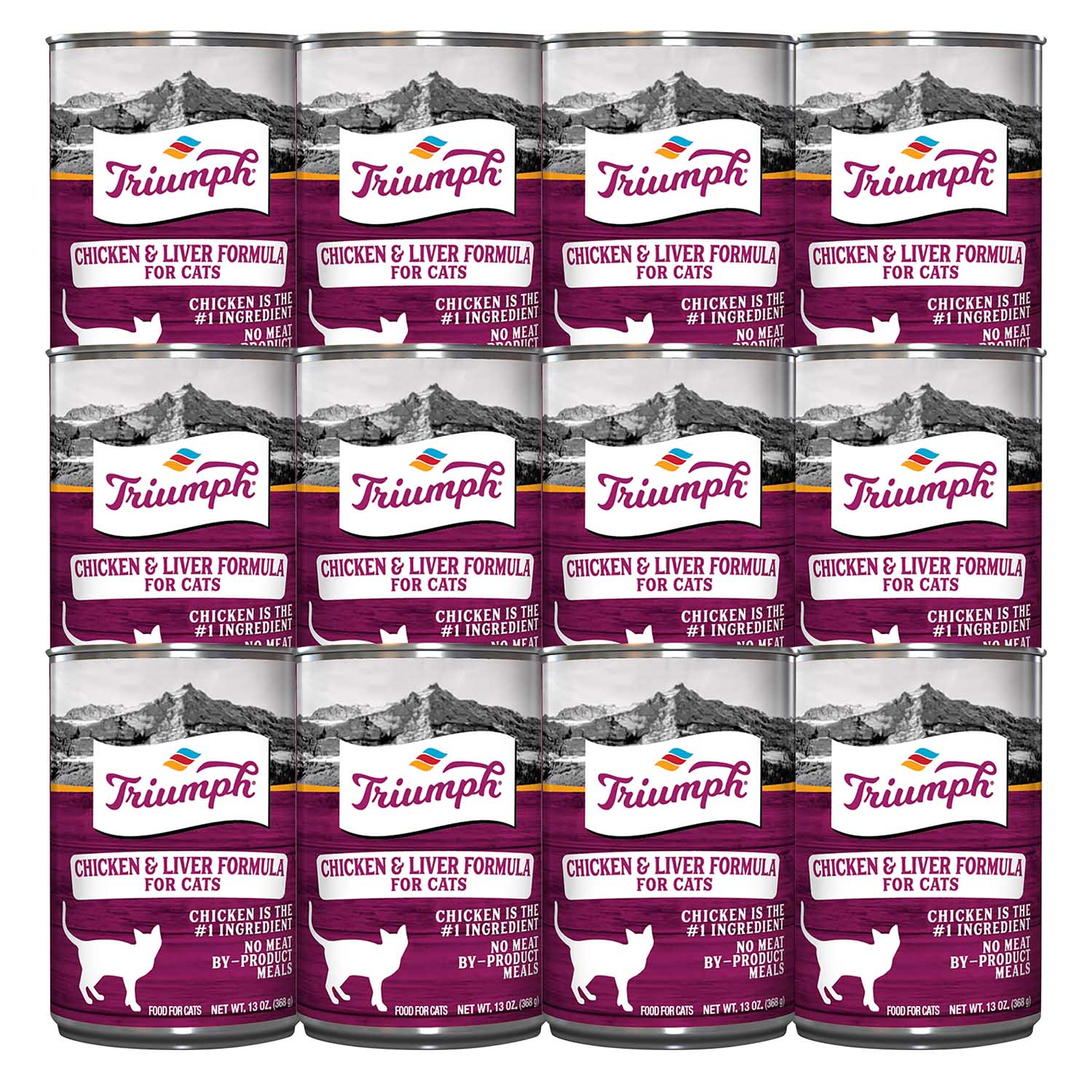 Triumph Cat Food, 13.2 oz - Pet's Shop