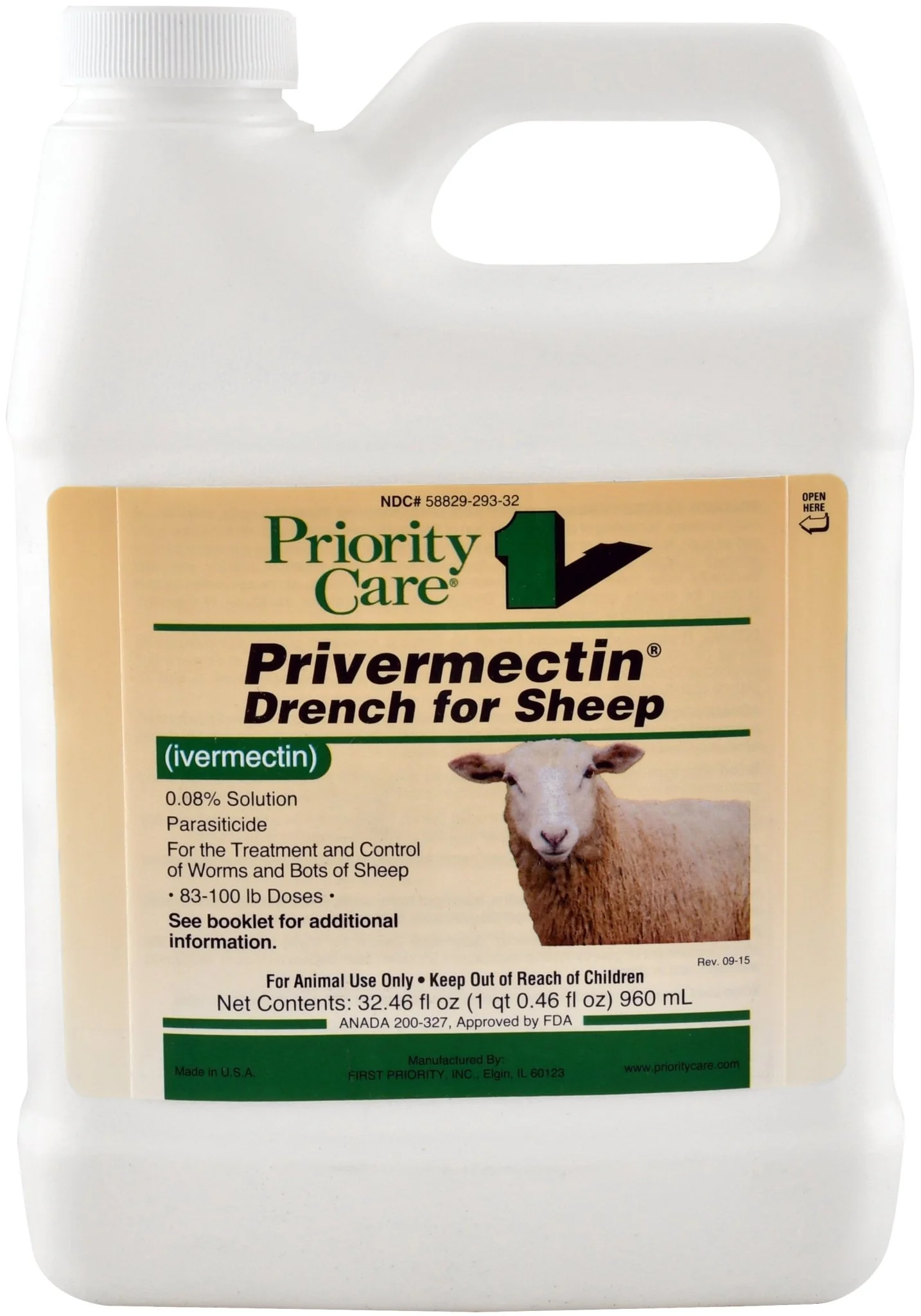 Privermectin Sheep Drench Wormer - Pet's Shop