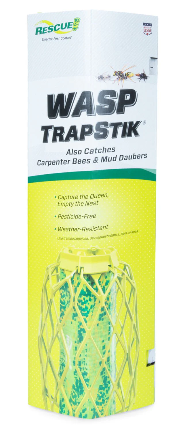 Rescue TrapStik for Carpenter Bees, Wasps and Mud Daubers - Pet's Shop