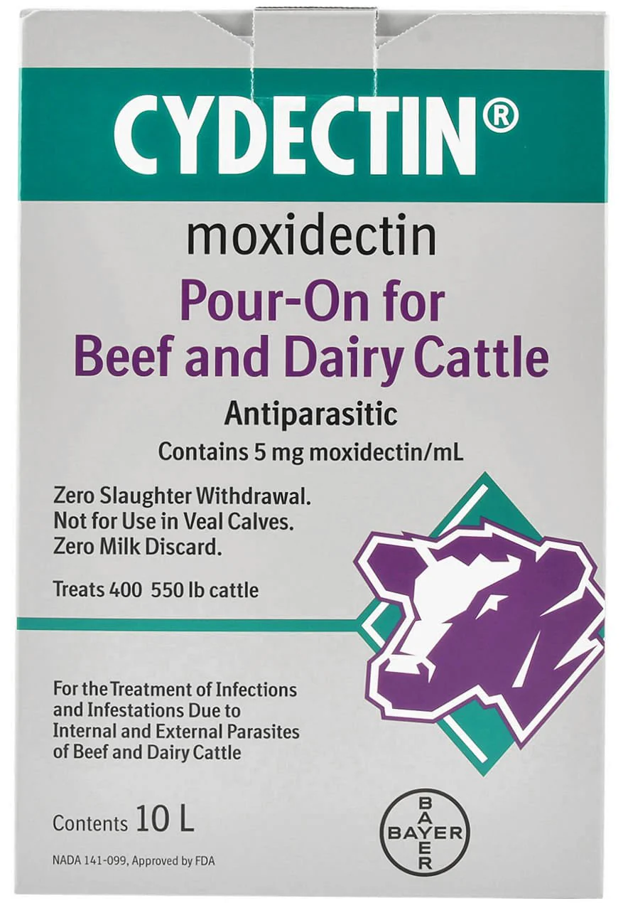 Cydectin Pour On Cattle Wormer - Pet's Shop