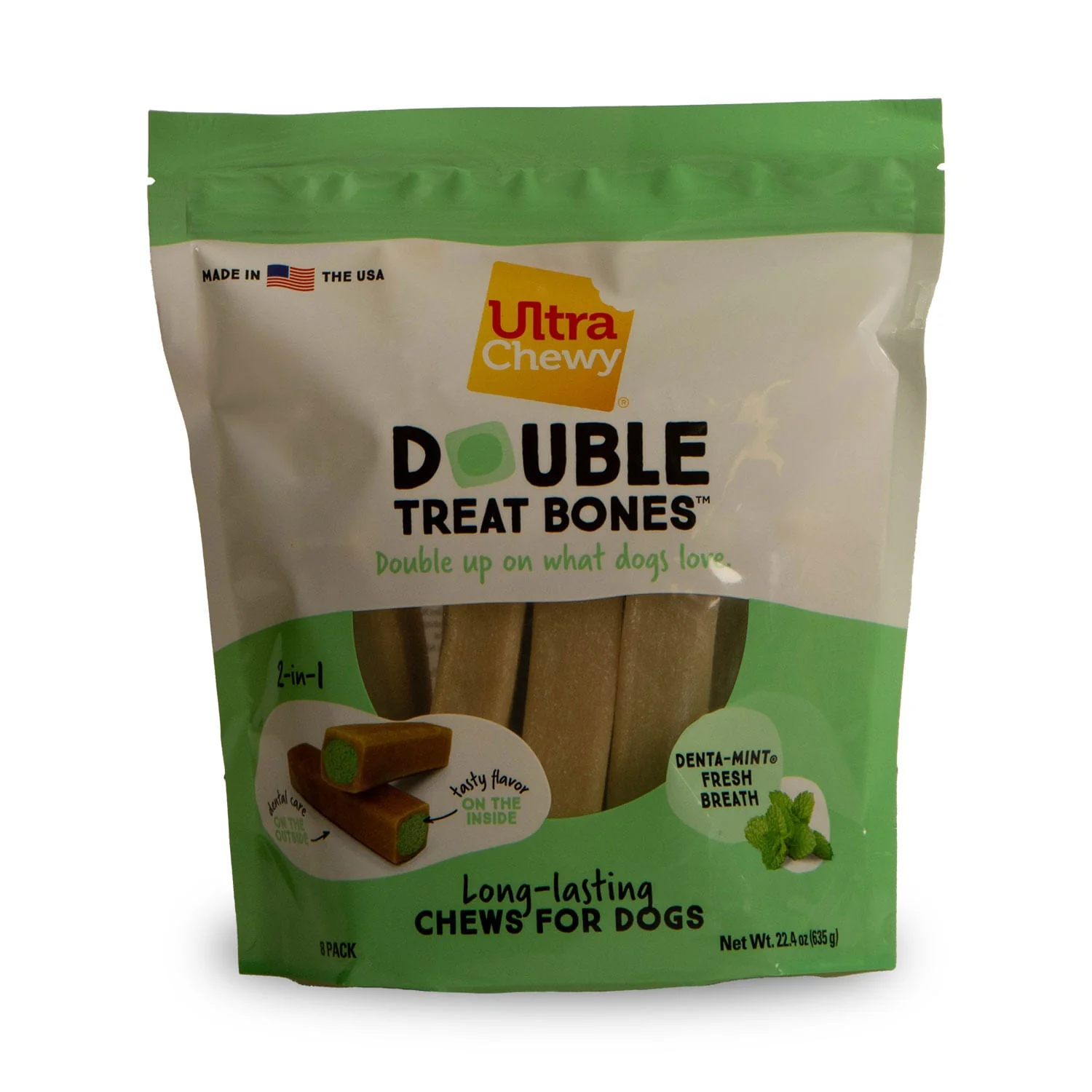 Ultra Chewy Double Treat Bone Value Pack - Pet's Shop