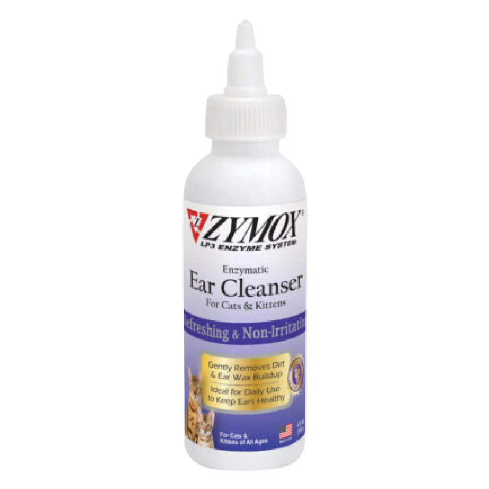 Zymox Cat/Kitten Ear Cleanser, 4 oz - Pet's Shop