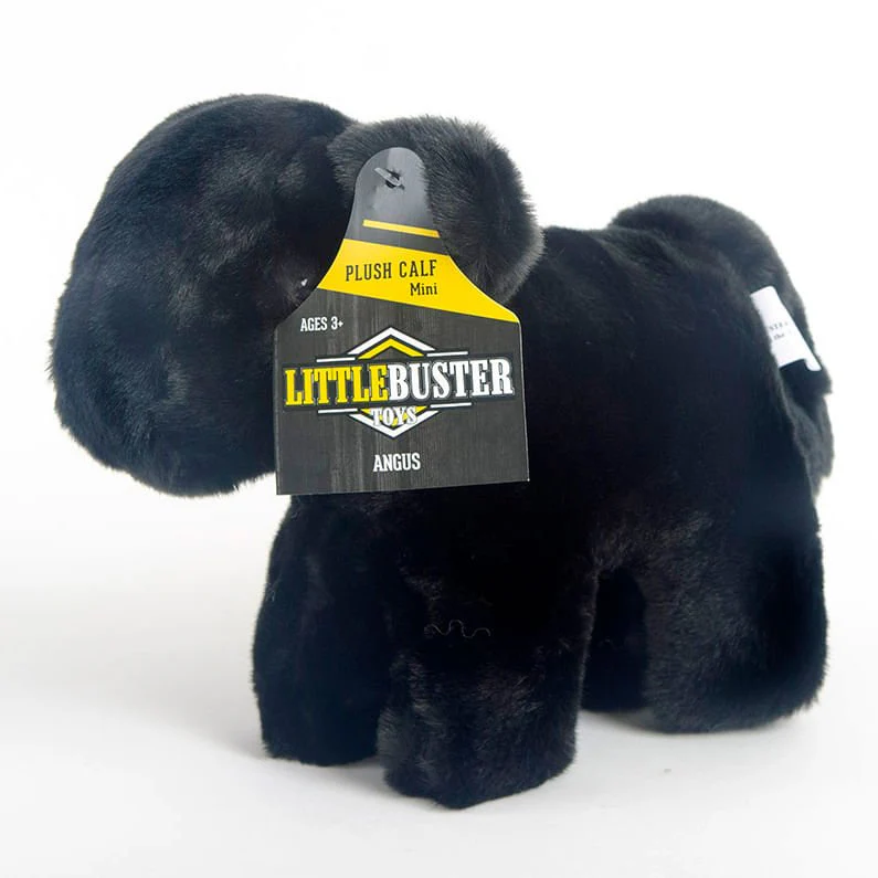 Little Buster Plush Calf Angus, Black - Pet's Shop