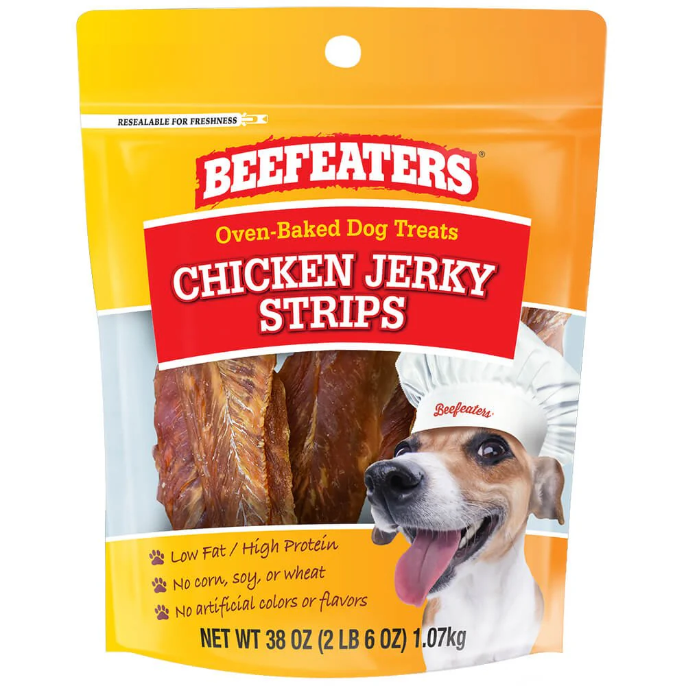 Beefeaters Chicken Jerky Strips - Pet's Shop