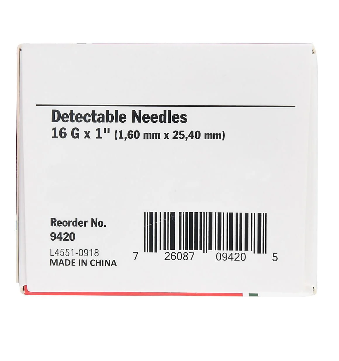 Ideal D3 Detectable Needles, Box of 100 - Pet's Shop