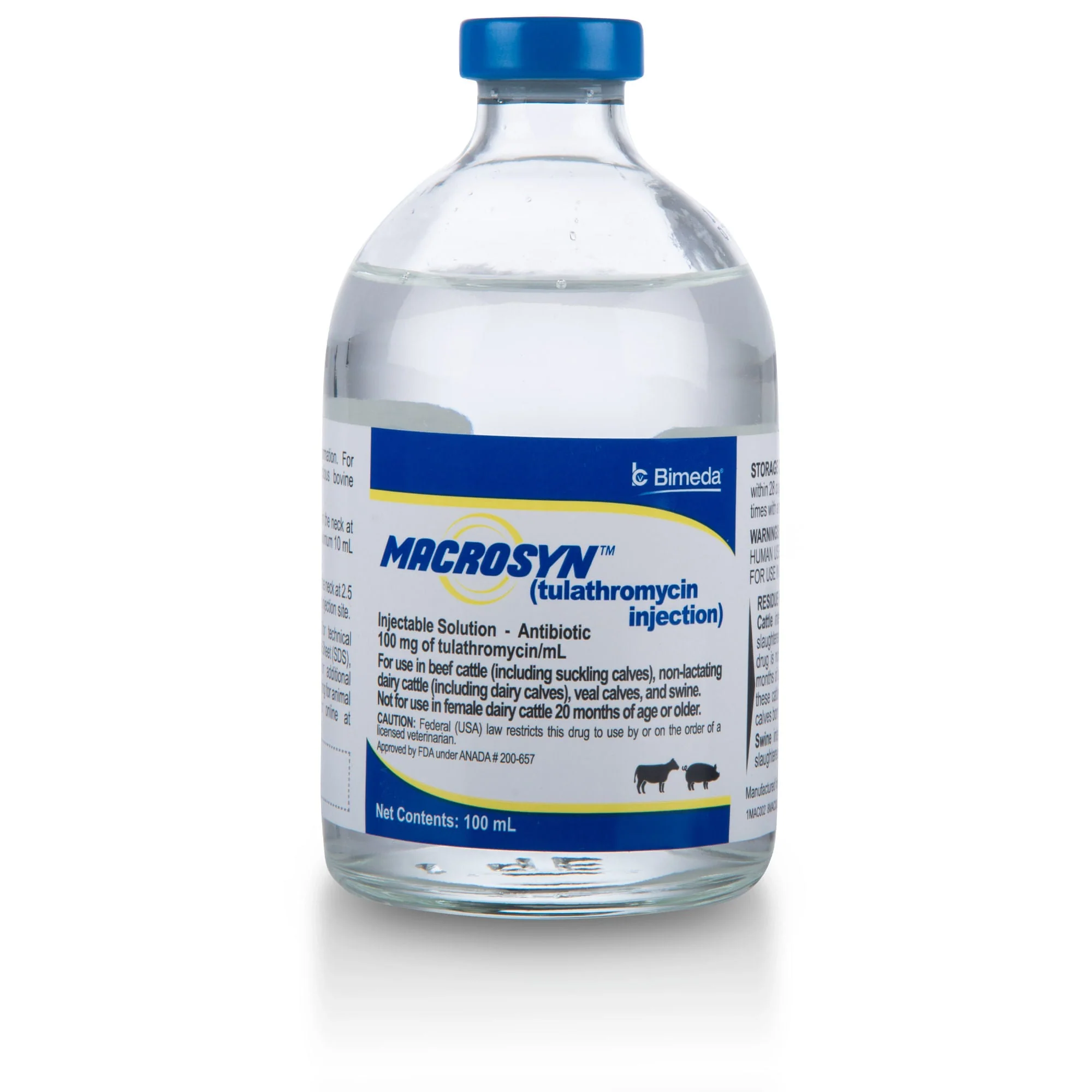 Rx Macrosyn (tulathromycin) Injection for Swine & Cattle - Pet's Shop