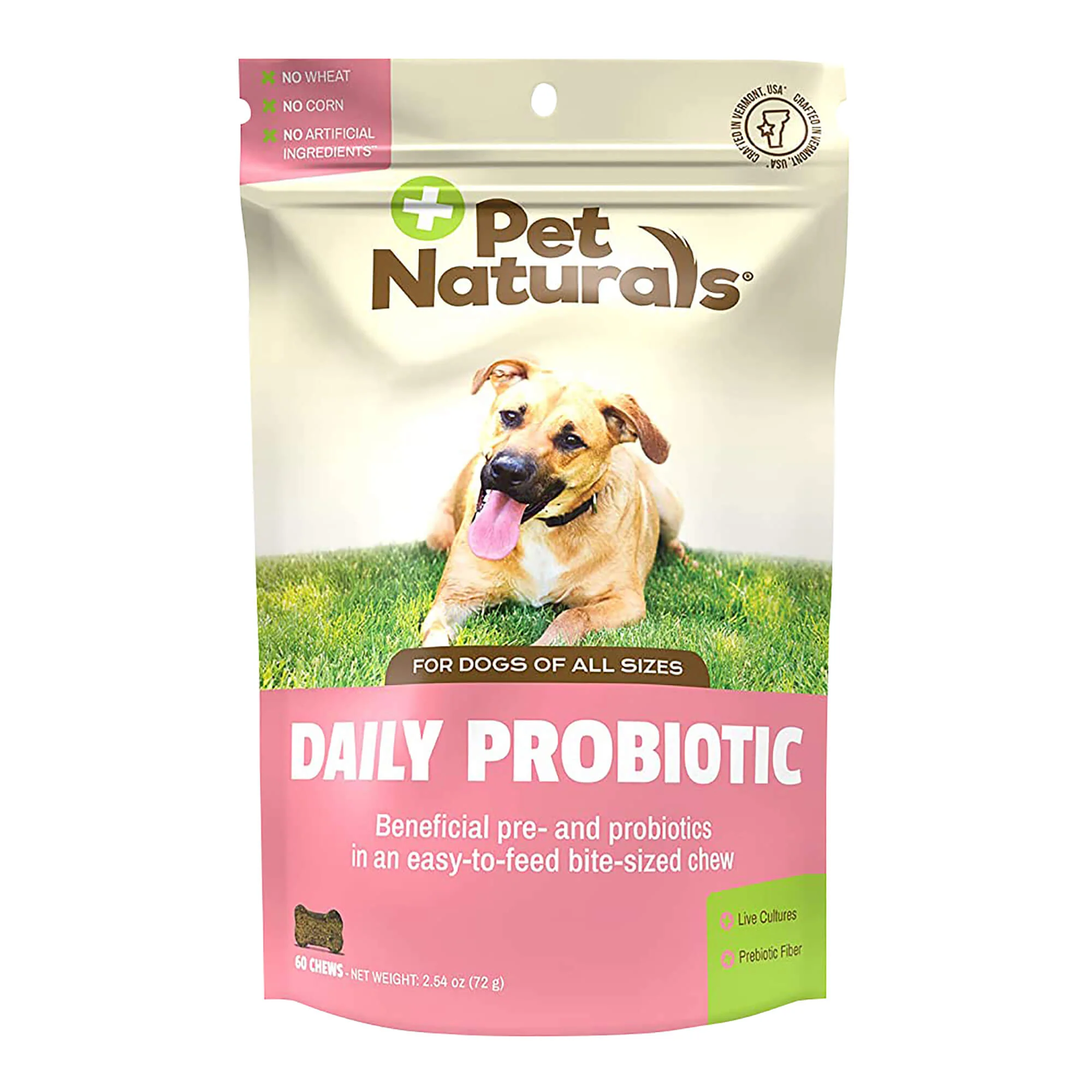 Pet Naturals Daily Probiotic Chew for Dogs, 60 ct - Pet's Shop
