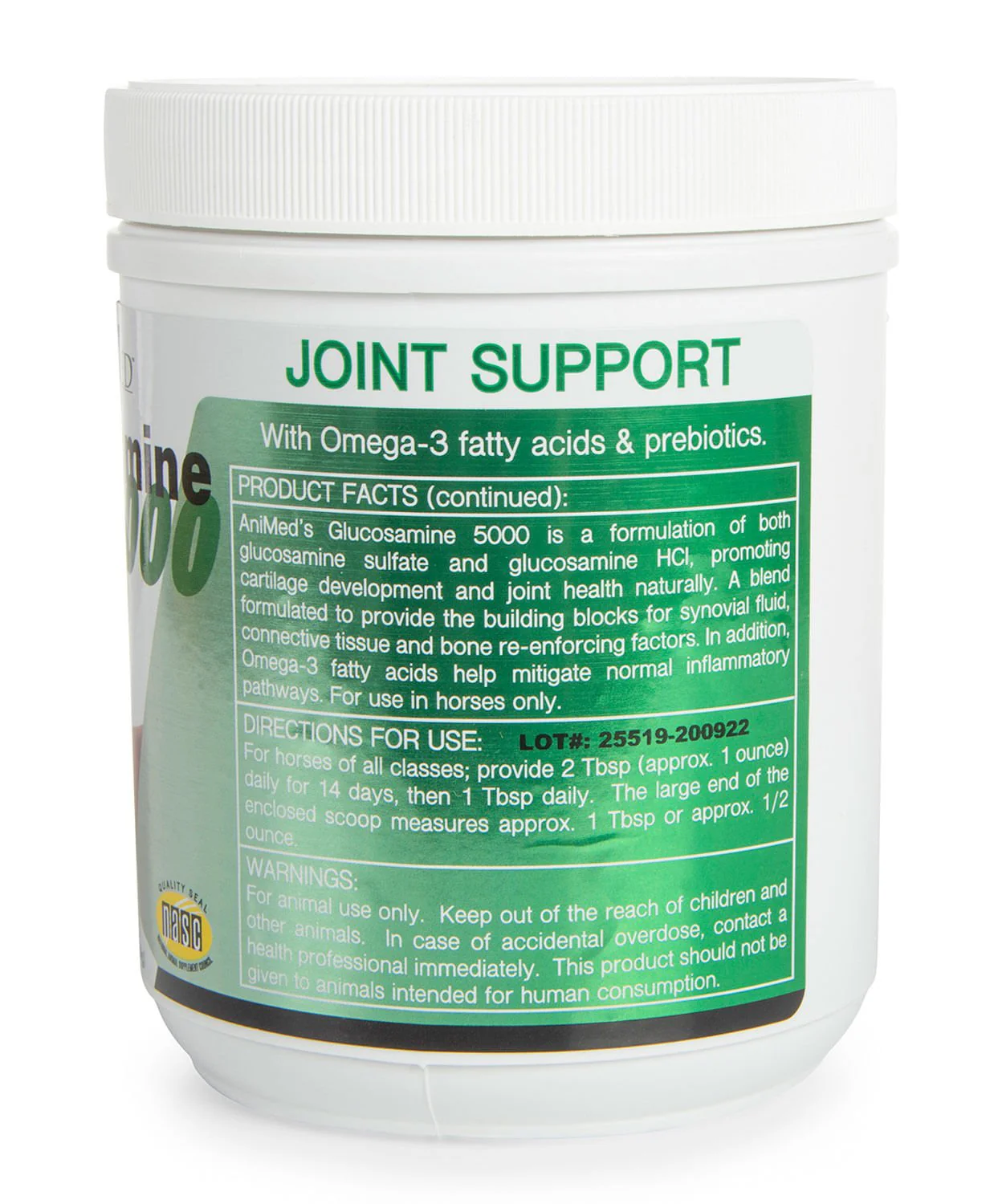Glucosamine 5000 Equine Joint Supplement - Pet's Shop