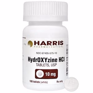Rx Hydroxyzine HCl (Generic) Tablets for Dogs & Cats - Pet's Shop