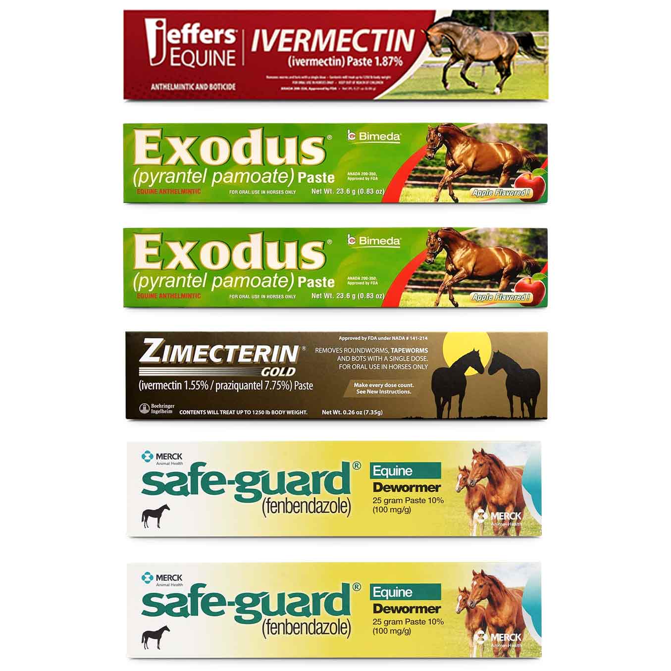 Premium Horse Wormer Kit (6 Tubes Included) - Pet's Shop